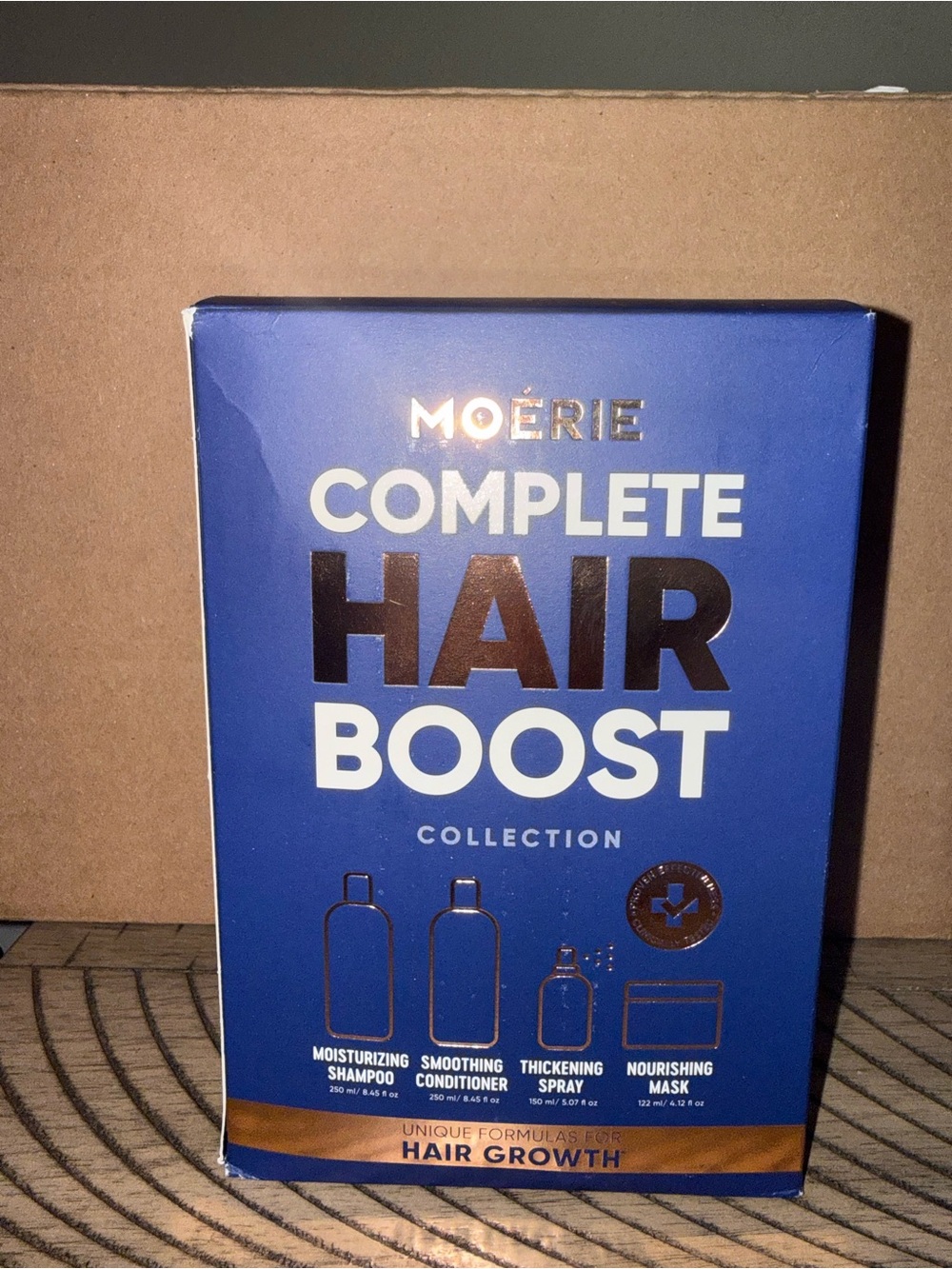 Moérie Complete Hair Boost Collection - Blue